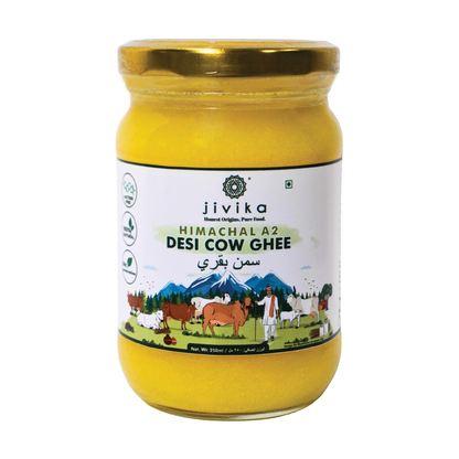 Jivika Himachal A2 Desi Cow Ghee 250ml