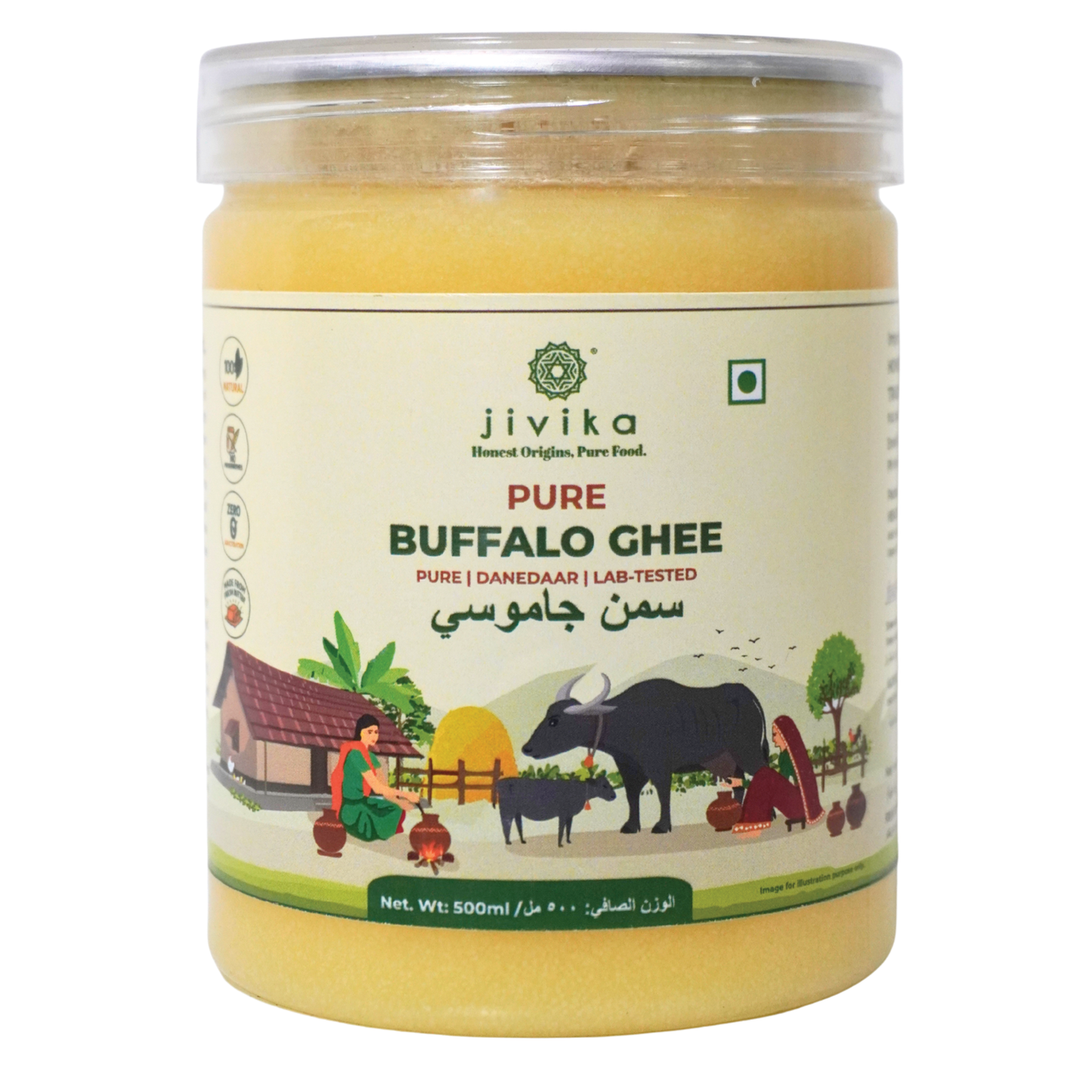 Jivika Buffalo Ghee 500ml