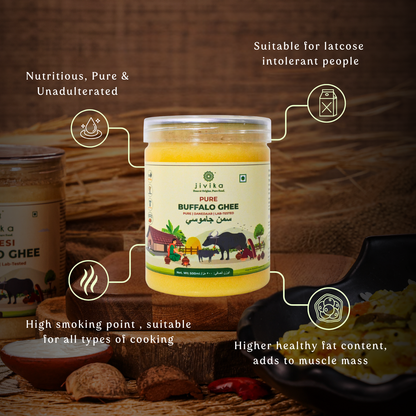 Jivika Buffalo Ghee 500ml
