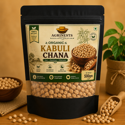 Organic Kabuli Chana 500gm