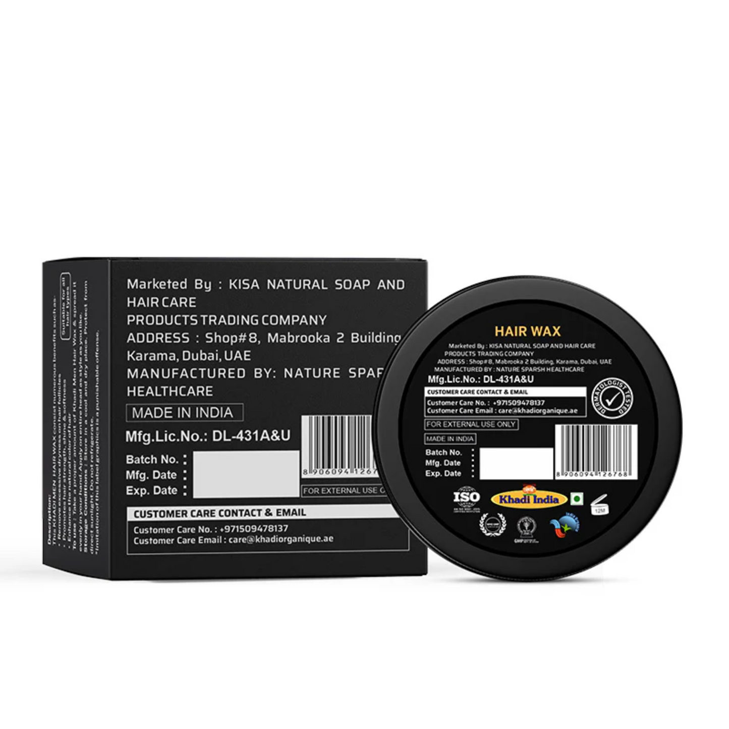 Khadi Men Hair Wax 50g