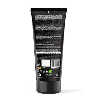 Khadi Organique Activated Bamboo Charcoal Face Scrub (SLS & Paraben Free) 100g