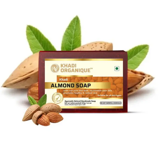 Khadi Organique Almond Soap 125g