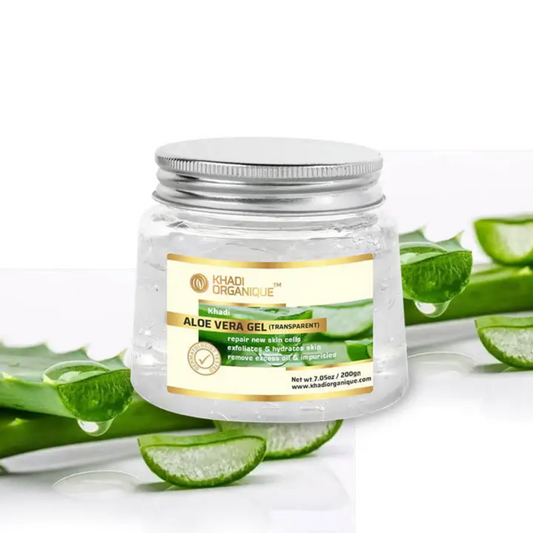 Khadi Organique Aloe Vera Gel (Transparent) 200G