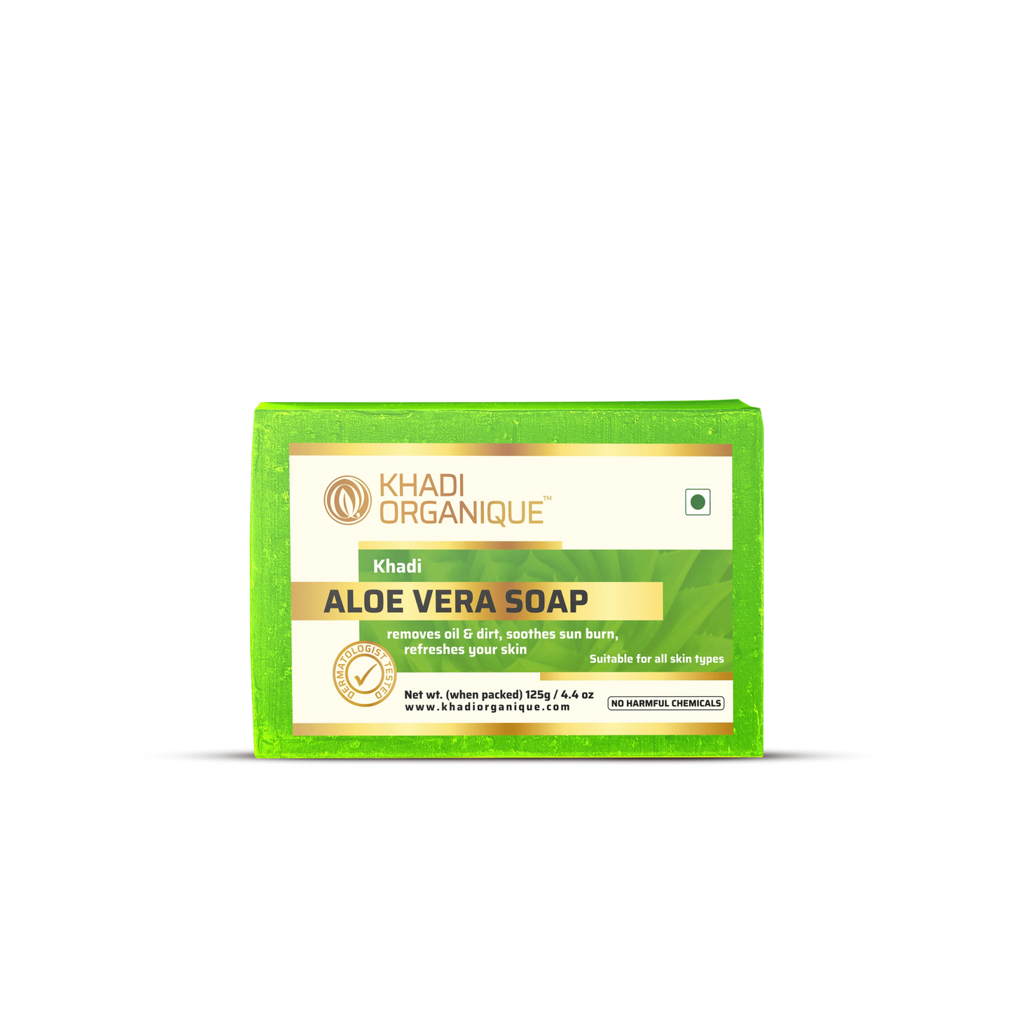 Khadi Organique Aloe Vera Soap 125G