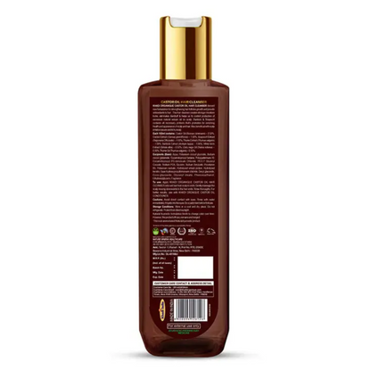 Khadi Organique Castor Oil Hair Cleanser (SLS & Paraben free) 200ml.