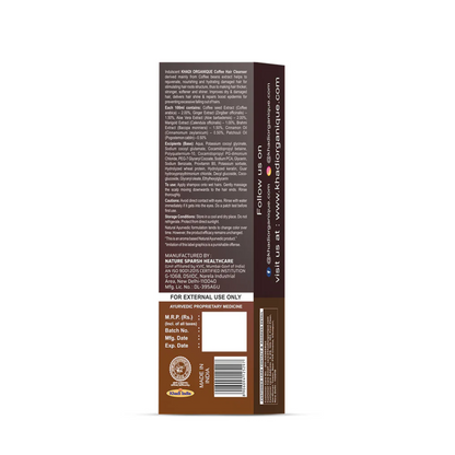 Khadi Organique Coffee Hair Cleanser (SLS & Paraben free) 200ml