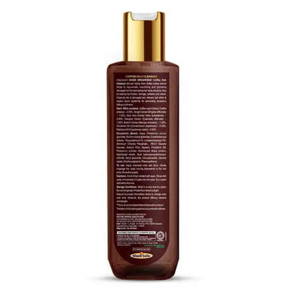 Khadi Organique Coffee Hair Cleanser (SLS & Paraben free) 200ml