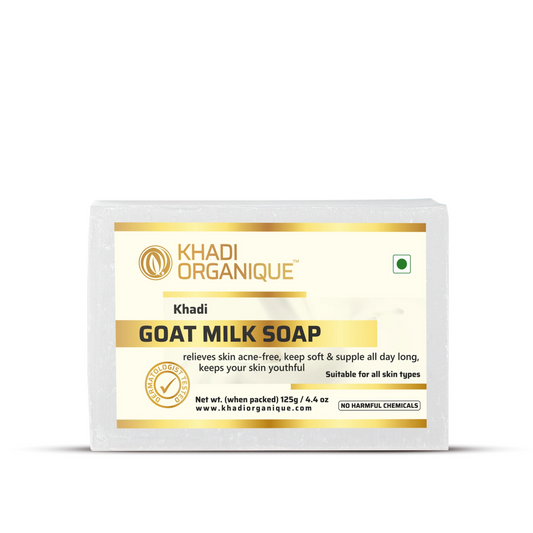 Khadi Organique Goat Milk Soap 125G