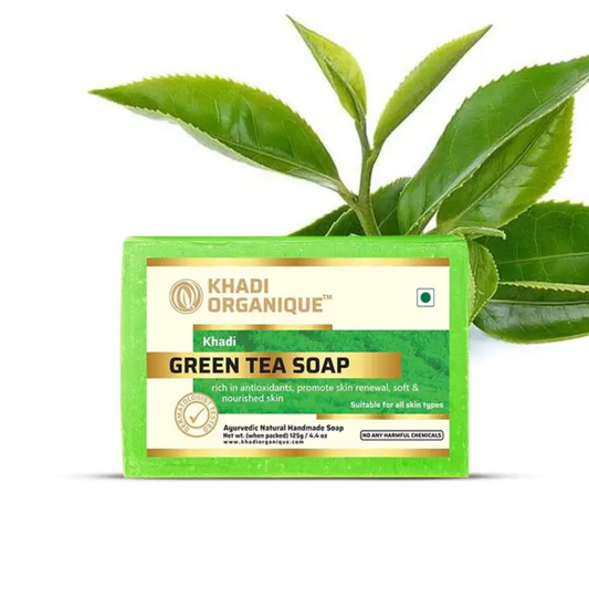 Khadi Organique Green Tea Soap 125g