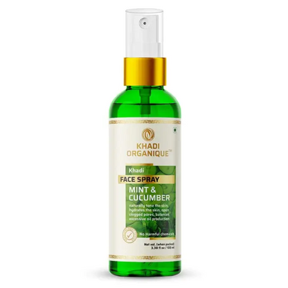 Khadi Organique  Mint Cucumber Face freshner 100ml