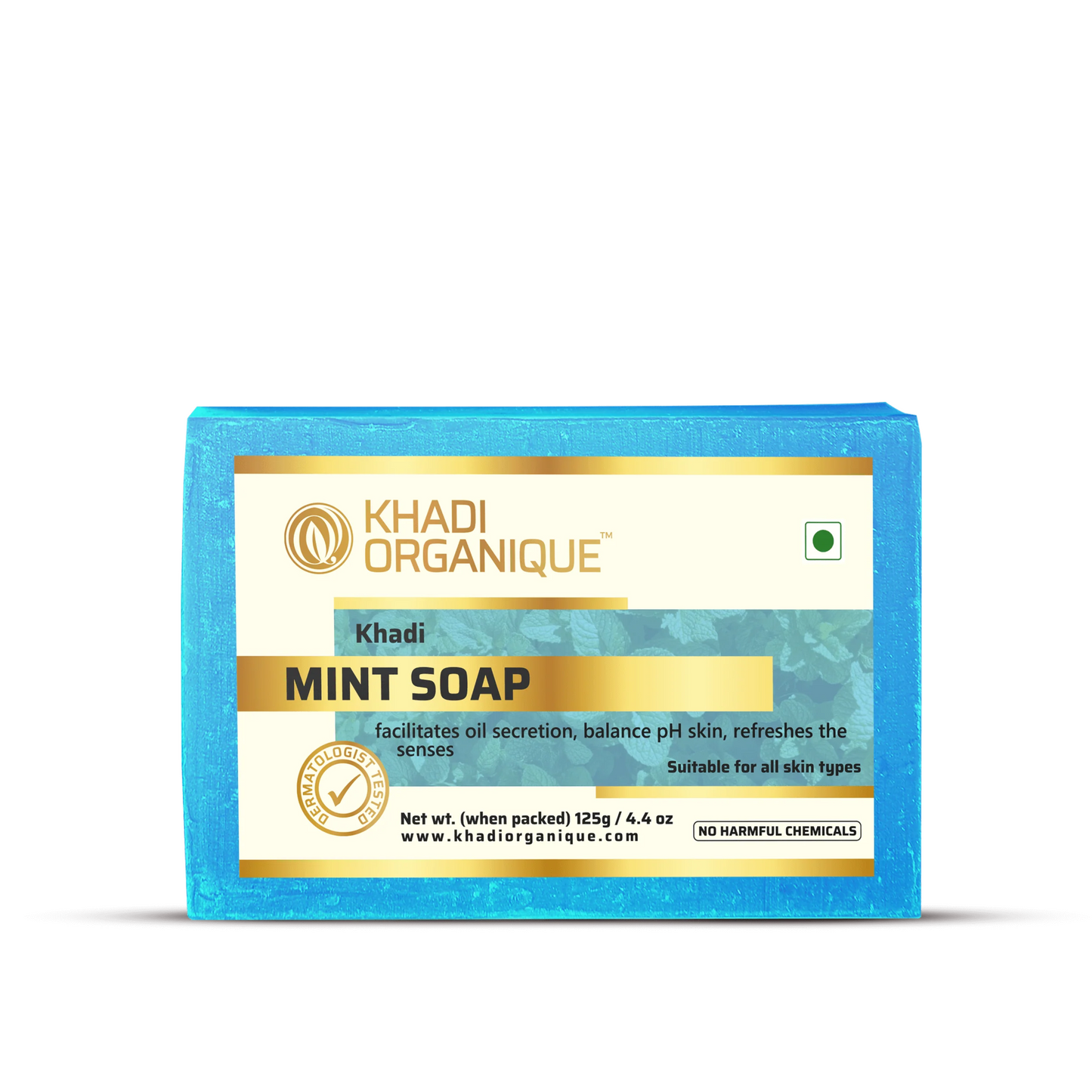 Khadi Organique Mint Soap 125G