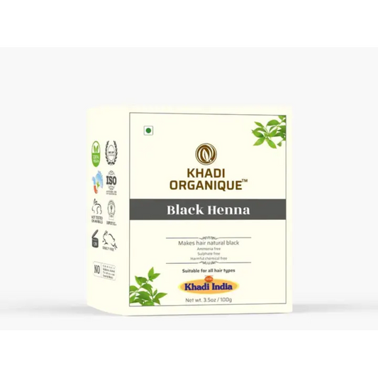 Khadi Organique Natural Black Henna 100g