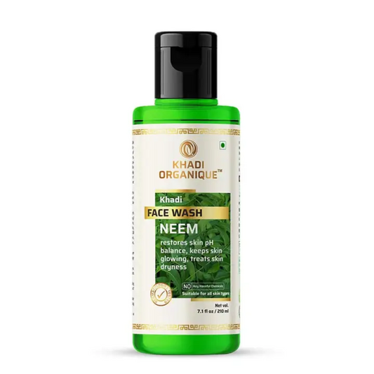 Khadi Organique Neem Face Wash 210ml