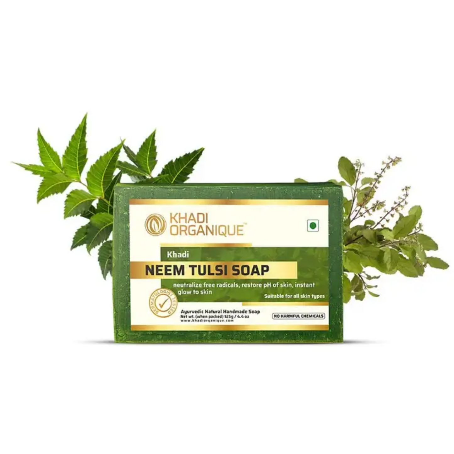 Khadi Organique Neem Tulsi Soap 125G