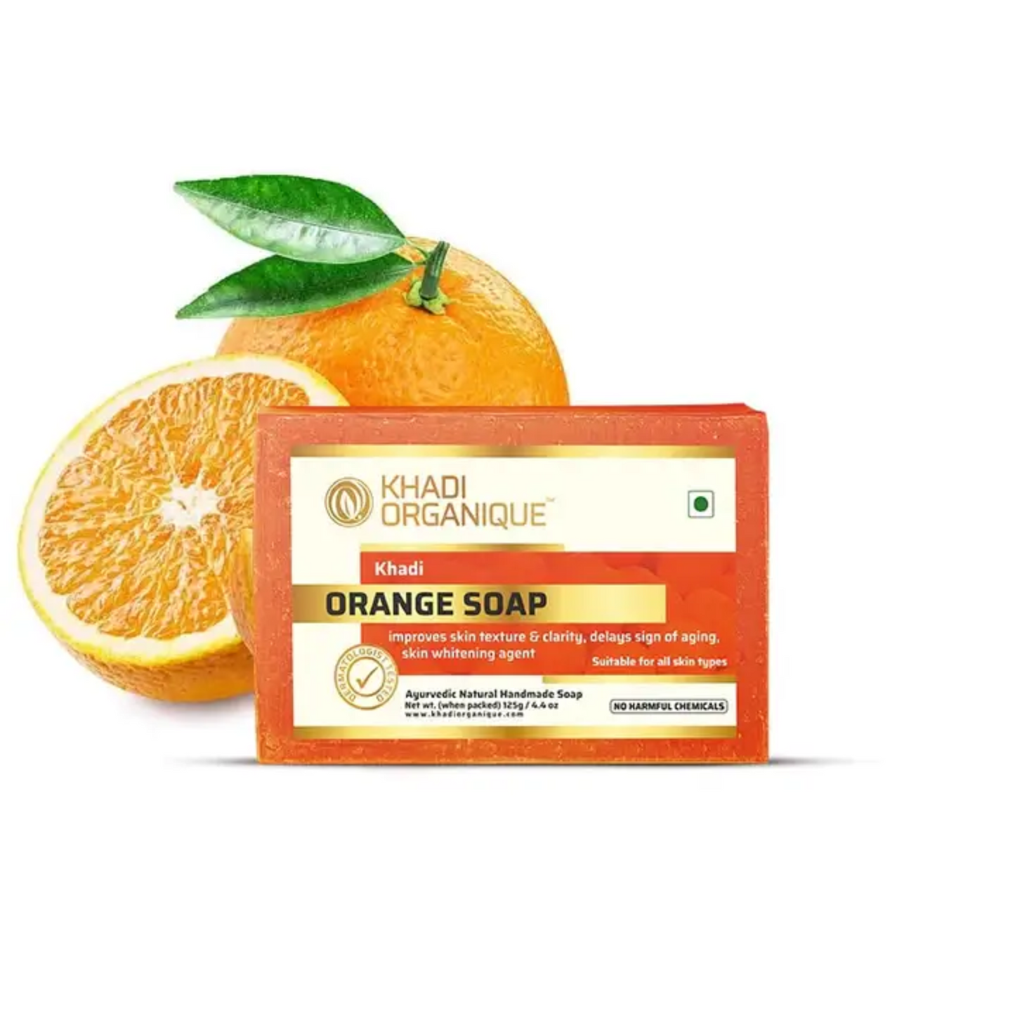 Khadi Organique Orange Soap 125g