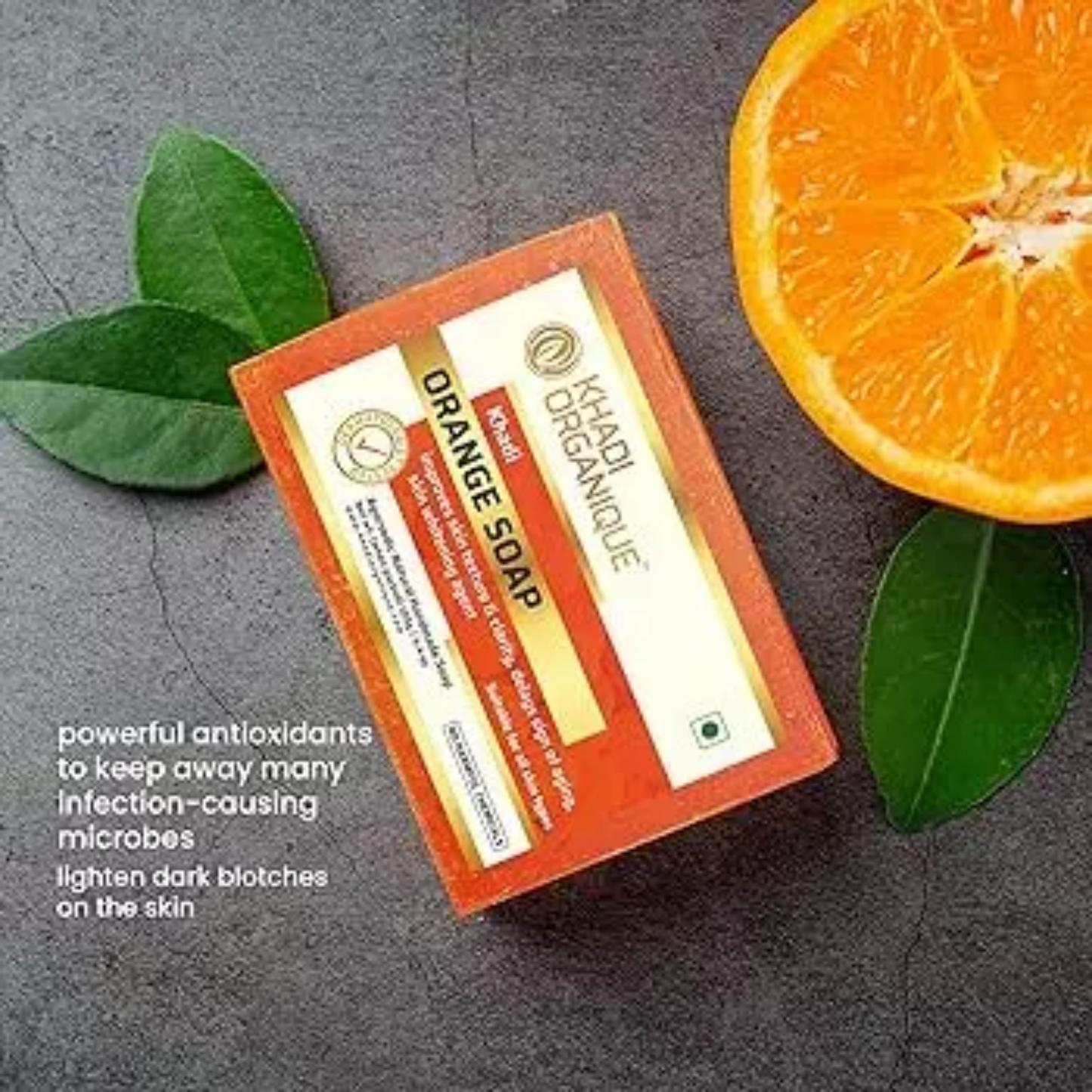 Khadi Organique Orange Soap 125g