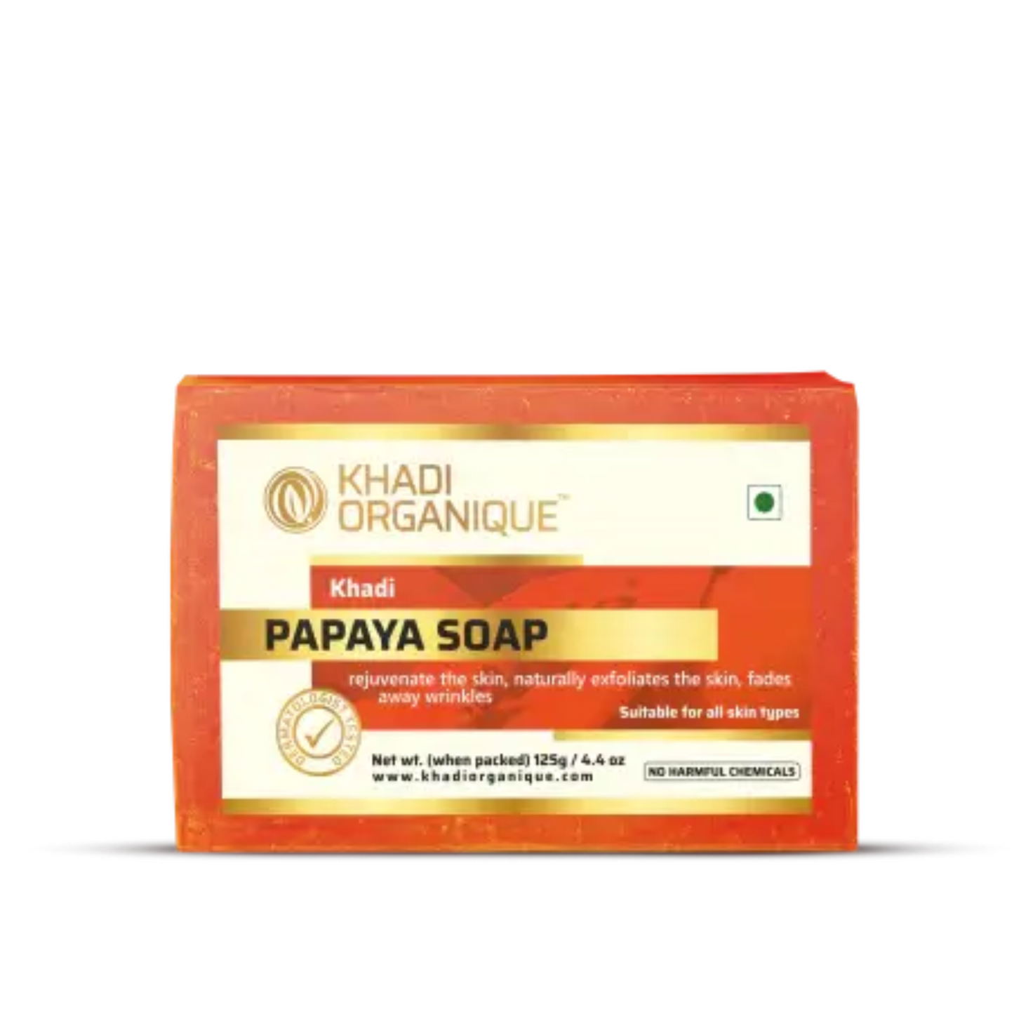 Khadi Organique Papaya Soap 125g