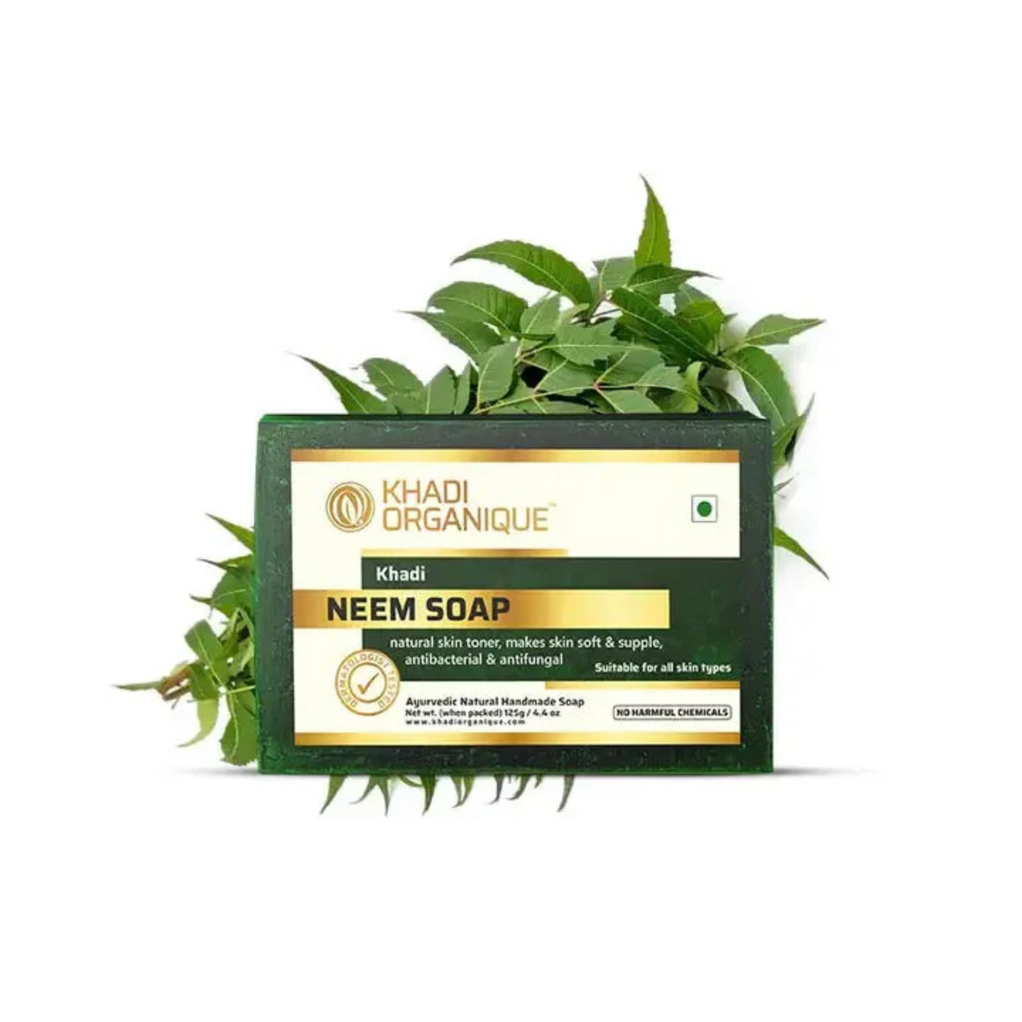 Khadi Organique Pure Neem Soap 125G