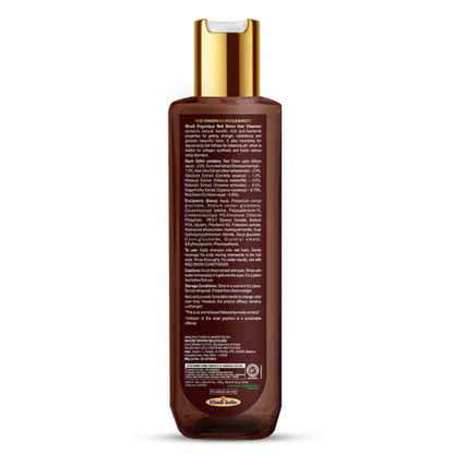 Khadi Organique Red Onion Hair cleanser (SLS & Paraben free) 200ml