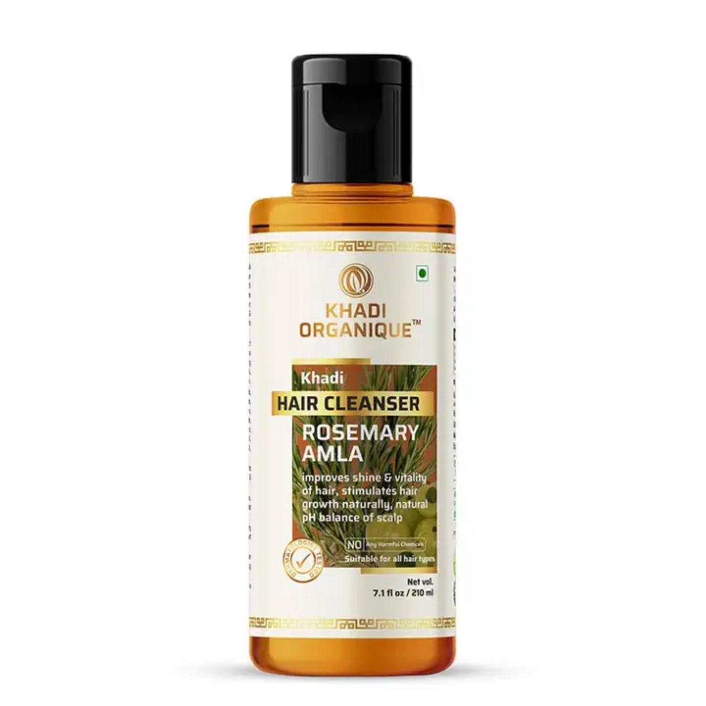 Khadi Organique Rose marry Amla Hair Cleanser 210ml