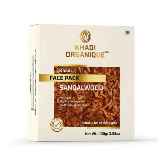 Khadi Organique Sandalwood Face Pack 100g