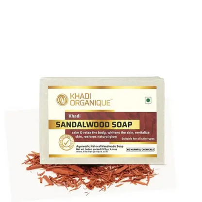 Khadi Organique Sandalwood Soap 125G