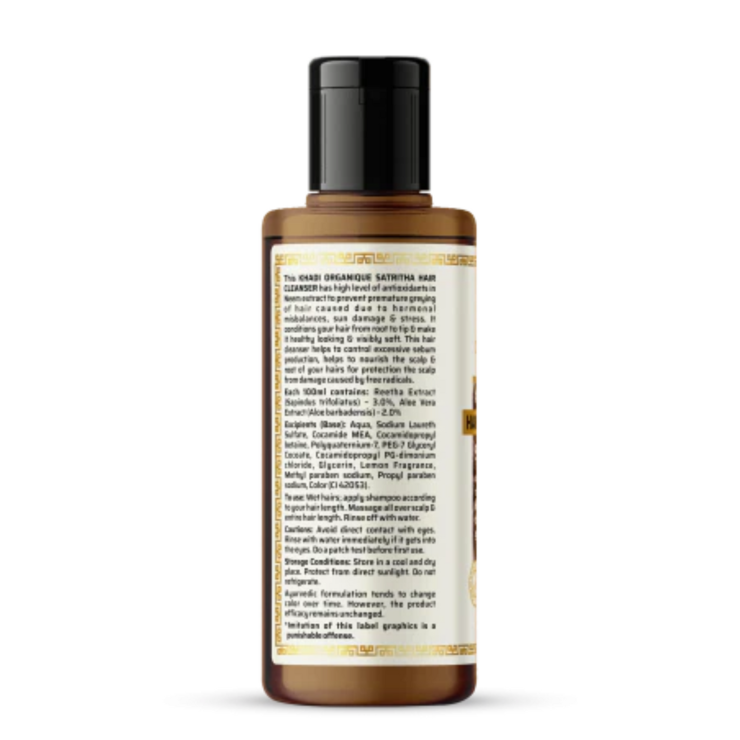 Khadi Organique Satritha Hair Cleanser 210ml