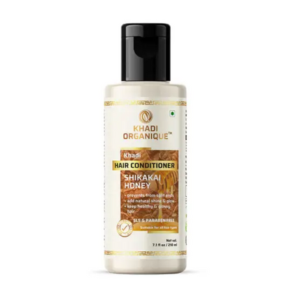 Khadi Organique Shikakai & Honey Hair Conditioner(SLS & parabeen Free) 210ml