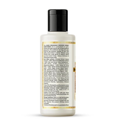 Khadi Organique Shikakai & Honey Hair Conditioner(SLS & parabeen Free) 210ml