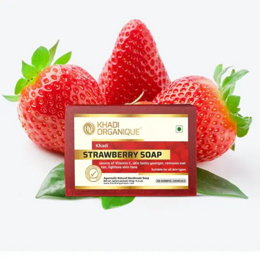 Khadi Organique Strawberry Soap 125g