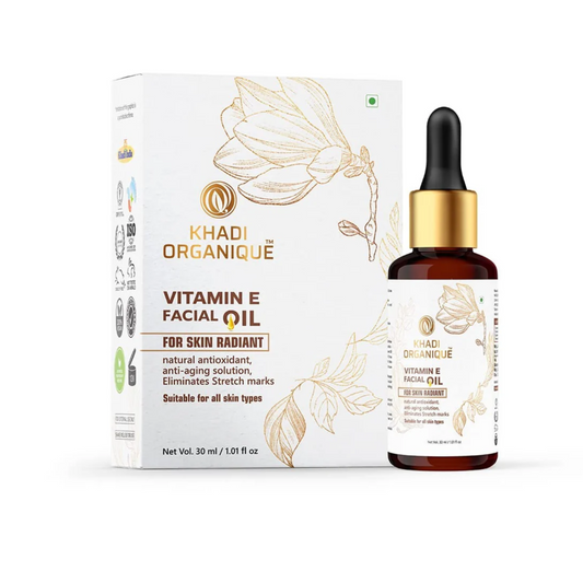 Khadi Organique  Vitamin E Facial Oil 15ml