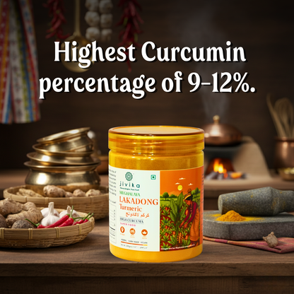 Jivika Lakadong Turmeric 200g
