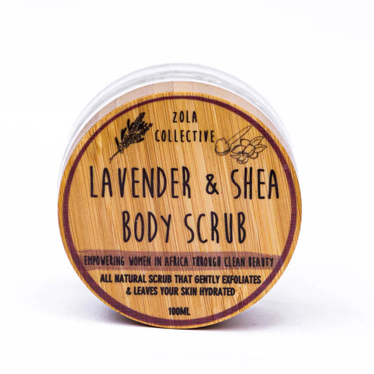 Lavender Shea Body Scrub 100ml