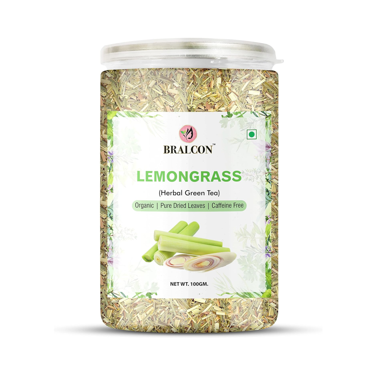 Bralcon Organic Lemongrass Herbal Tea - 100g