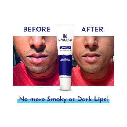 Mannlich Lip Brightening Balm 10g-Lip Wrap 1L