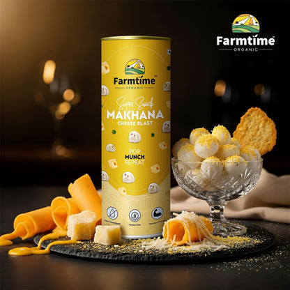 Farm time Makhana Cheese Blast Flavour-80gm