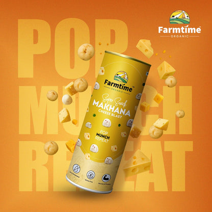 Farm time Makhana Cheese Blast Flavour-80gm