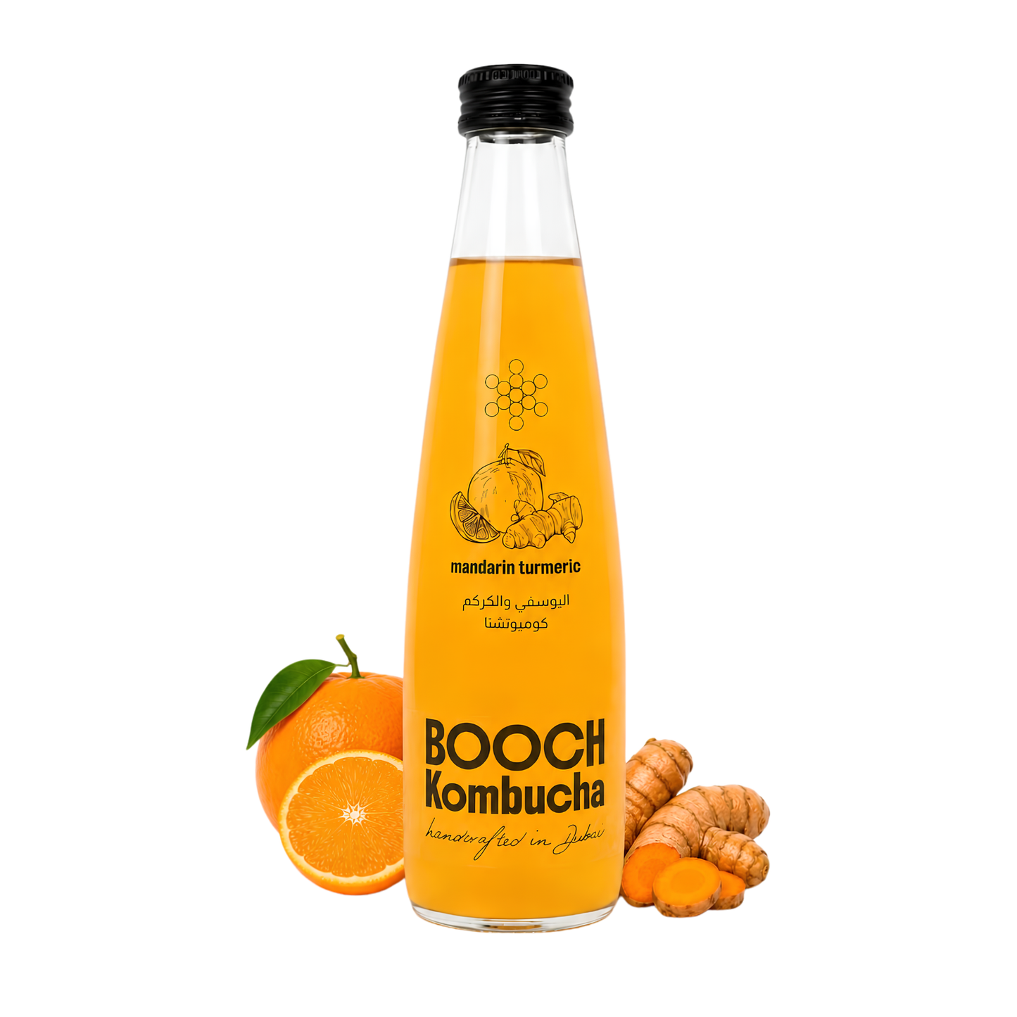 Kombucha (Mandarin Turmeric)-300ml Pack Of 6