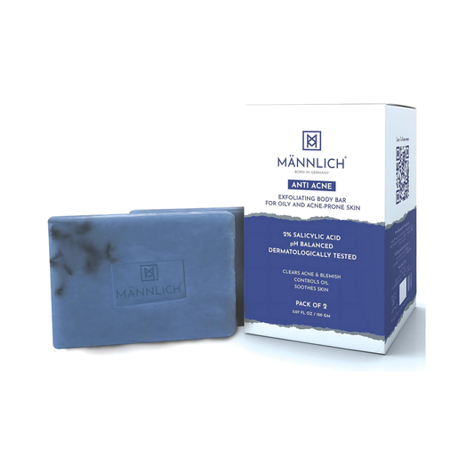 Mannlich Anti Acne Soap 75g - Pack of 2
