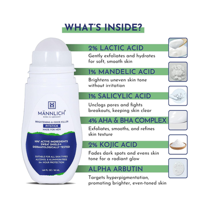 Mannlich Underarm Roll On 50ml