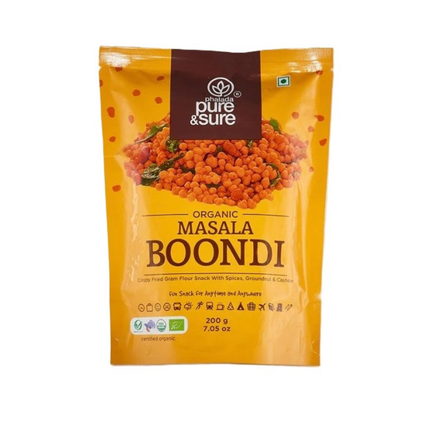 Organic Masala Boondi 200gm