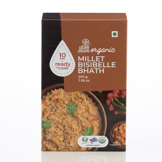 Organic Millet Bisibelle Bhath 200gm