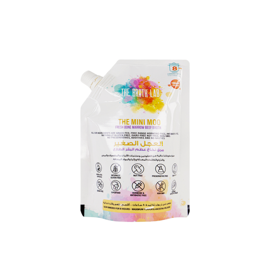 The Mini Moo - 250ml Beef Bone Broth for Toddlers