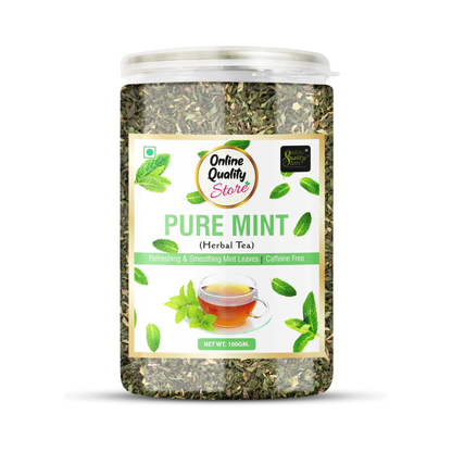 Online Quality Store Organic Mint Herbal Tea-100g