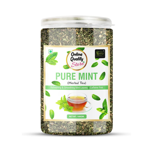 Online Quality Store Organic Mint Herbal Tea-100g