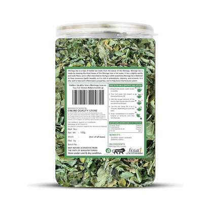 Online Quality Store Moringa Loose Leaves Tea-100g