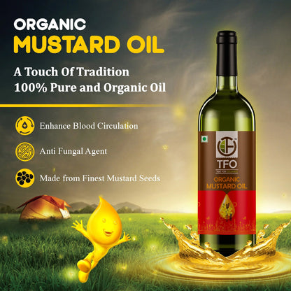 Organic Mustard Oil 1ltr