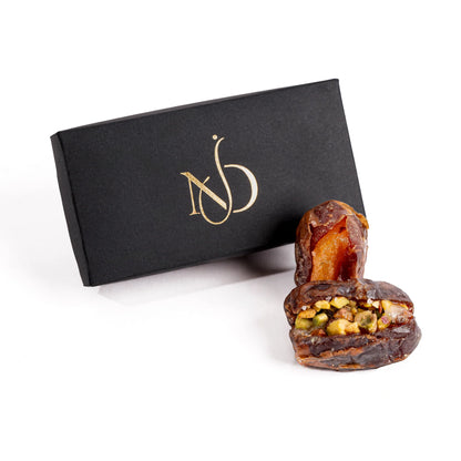 Luxury Eid Stuffed Dates 2pcs Gift Box 42g.