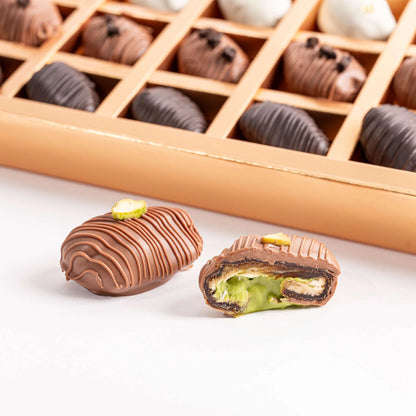 Premium Chocolate Dates Assorted 30pcs Gift Box 720g